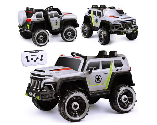 Электромобиль "Бархан" 12V7A с полным приводом серый