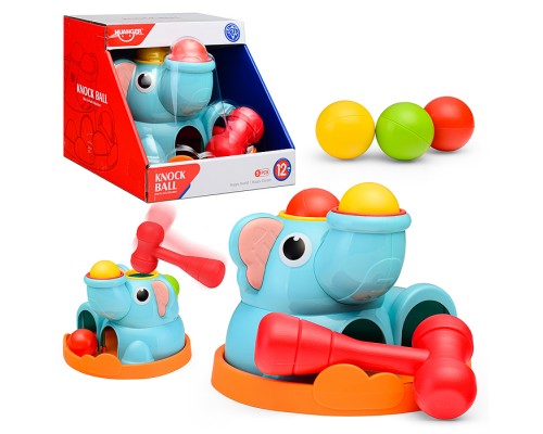 Игра Стучалка "Весвлый слоник" в коробке