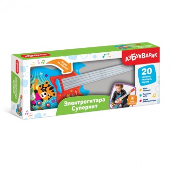 Электрогитара Суперхит Голубая