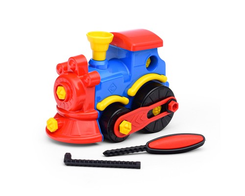 Паровозик &laquo;Томми&raquo; (26 дет., отвертка, шестигранник) 18 см