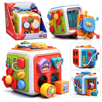 Куб развивающий "Умный малыш" в коробке