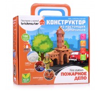 Конструктор керамический для детского творчества "Пожарное депо"
