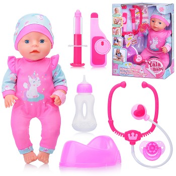 Пупс "Нона" с аксессуарами, в коробке