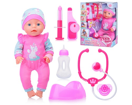 Пупс "Нона" с аксессуарами, в коробке