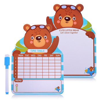 Доска для рисования "Рисуй с медвежонком" в пакете