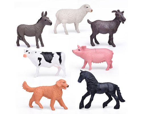 Набор животных "Ферма" в коробке