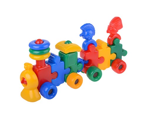 Паровоз с индейцами (1 вагон)