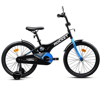 Велосипед 20" Rocket Phoenix, цвет черно/синий