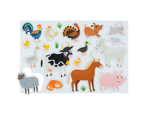 Магниты "Ферма". Серия Магнитные истории (европодвес, 4х20шт)