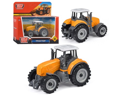 Модель металл Трактор 9,5 см., своб. ход.