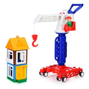 Набор "Строим дом" (Детский сад), в сетке