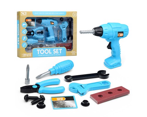 Набор инструментов "Маленький строитель" в коробке