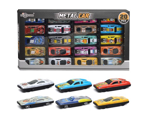 Набор машин "Гонки" в коробке