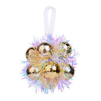 Новогоднее украшение S2406 "Ледяные фантазии" (8 см