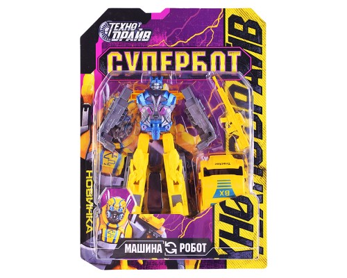 Робот "Супербот" трансформирующийся в машину