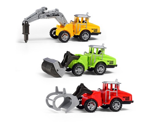 Машина "Строительная техника" (Микс) в пакете