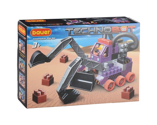 игрушка 794 Набор с роботом и пилотом в коробке "Technobot" (цвет фиолет., серый, черный) (по 6 шт./кор.)