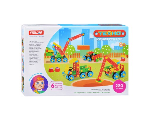 Конструктор Техно "Стройка" (220)
