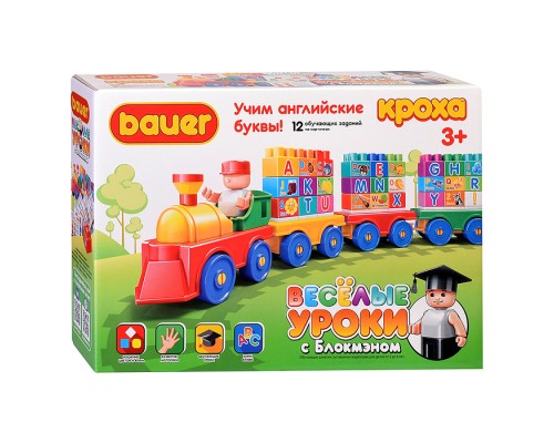 Конструктор 946 Веселые уроки "Учим английские буквы"