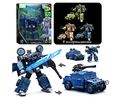Робот "Воин" трансформирующийся в машину, в коробке