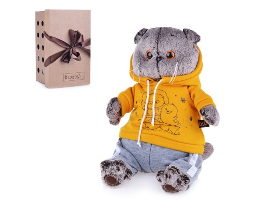 Кот Басик в спортивном костюме