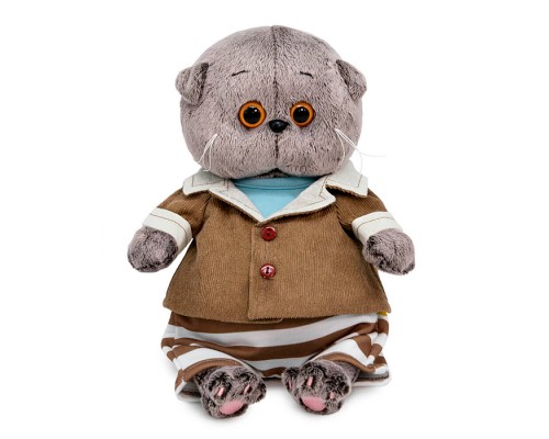 Кот Басик BABY в домашнем костюмчике