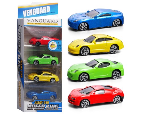 Набор машин "Стальной заезд" в коробке