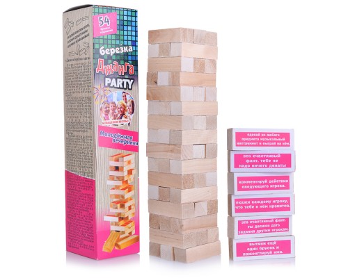Настольная игра "Джанга PARTY (Березка) Молодежная"