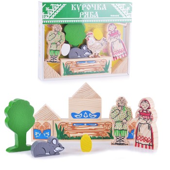 Конструктор "Сказки. Курочка Ряба"