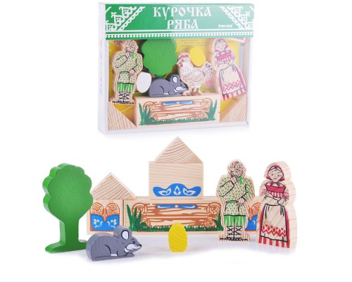 Конструктор "Сказки. Курочка Ряба"