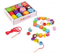 Счетный материал "Бусы" Полянка (29 дет.)