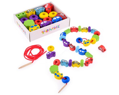 Счетный материал "Бусы" Транспорт (31 дет.)