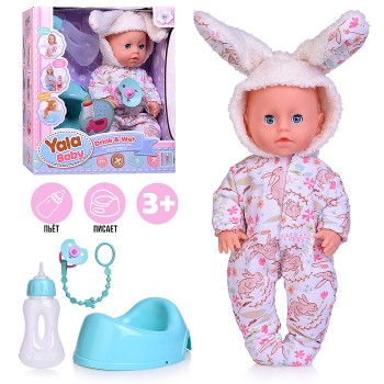 Пупс с аксессуарами "Анечка" в коробке