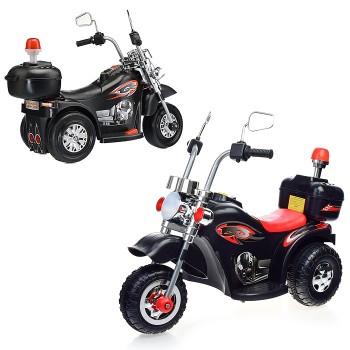 Детский электромотоцикл ROCKET &laquo;Чоппер&raquo;,1 мотор 20 ВТ, черный