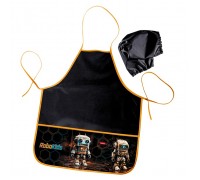 Фартук MINI с двумя карманами 49х39см "Робо" в индивидуальной упаковке