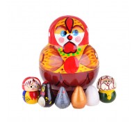 Пальчиковый театр Курочка ряба -6 шт./в футляре