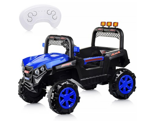 Детский электроквадроцикл ROCKET, 2 мотора по 20 Вт, синий