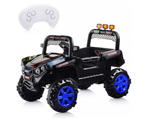 Детский электроквадроцикл ROCKET, 2 мотора по 20 Вт, черный
