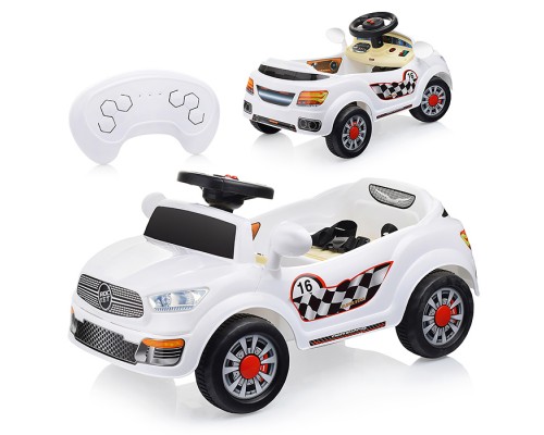 Детский электромобиль ROCKET,1 мотор 20 ВТ, белый