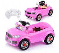 Детский электромобиль ROCKET,1 мотор 20 ВТ, розовый