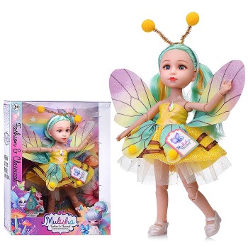 Кукла "Элен" в костюме феи, в коробке