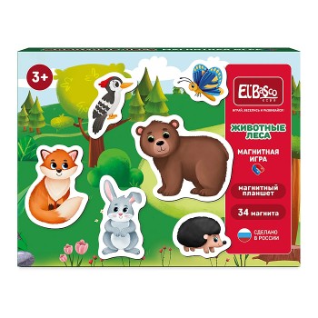 Магнитная игра "Животные леса"