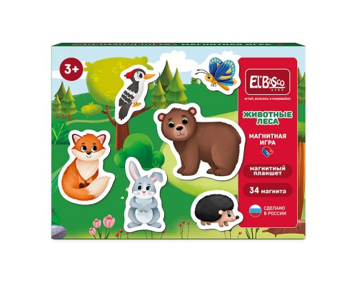 Магнитная игра "Животные леса"