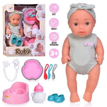 Пупс  "Варенька" с аксессуарами, в коробке