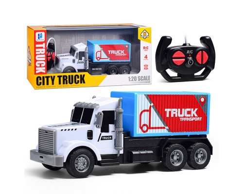 Машина "Контейнер" р/у, 27 MHz, в коробке