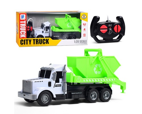 Машина "Мусоровоз" р/у, 27 MHz, в коробке