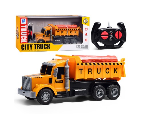 Машина "Лесовоз" р/у, 27 MHz, в коробке