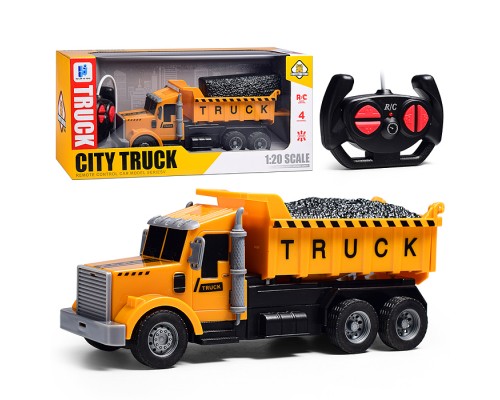 Машина "Самосвал" р/у, 27 MHz, в коробке