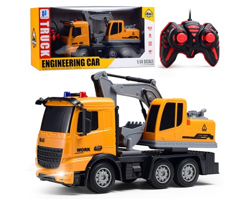 Машина "Стройка" р/у, 27 MHz, в коробке