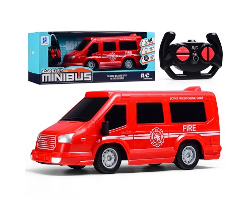 Машина "Пожарная служба" р/у, 27 MHz, в коробке